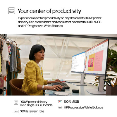 Монитор HP S5 Pro 524pu (9D9V7AA) Винница - изображение 4
