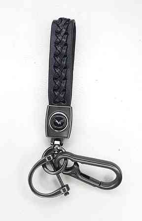 Брелок до ключів плетений з карабіном Mazda Винница