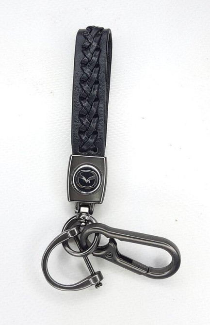 Брелок до ключів плетений з карабіном Mazda Винница - изображение 1