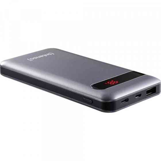 УМБ Intenso PD10000 3A QC3.0 10000mAh, USB-C Out Li-pol сіра (7332330) Киев