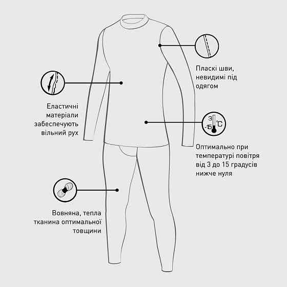 Термогольф мужской под горло с шерстью Hetta MT 17 XL Киев