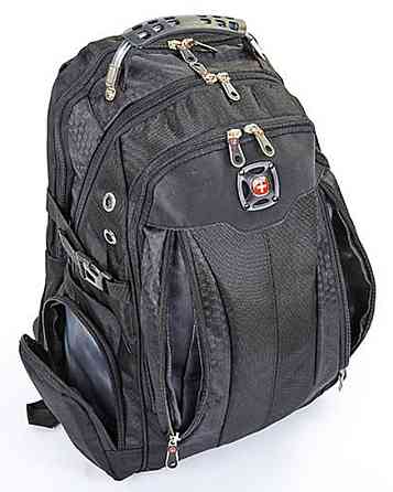 Рюкзак спортивный SWR 7620-1 30л 44x32x13 черно-серый Киев