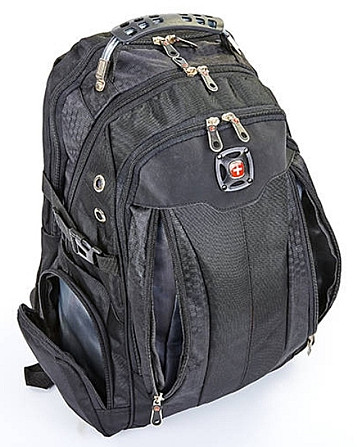 Рюкзак спортивный SWR 7620-1 30л 44x32x13 черно-серый Киев - изображение 6
