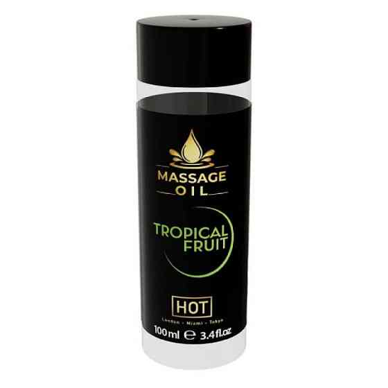 Массажное масло HOT Massage Oil Tropical Fruit с ароматом тропических фруктов, 100 мл Sex Aura Киев