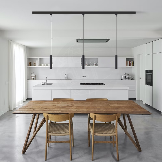 LED Світильник трековий підвісний 10W 4100К чорний VL-ST-10034B Videx Житомир - фото 5