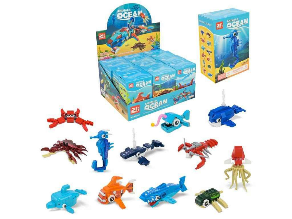 Конструктор арт.88040 Animal Ocean ТМ КИТАЙ Киев - изображение 1