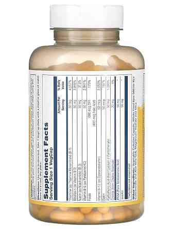 Комплекс витаминов группы В Solaray Vitamin B-Complex 50mg 50 vcaps Киев