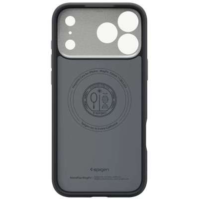 Чехол для мобильного телефона Spigen Nano Pop MagFit iPhone 17 Pro Max Black Sesame (ACS10262) Винница - изображение 3