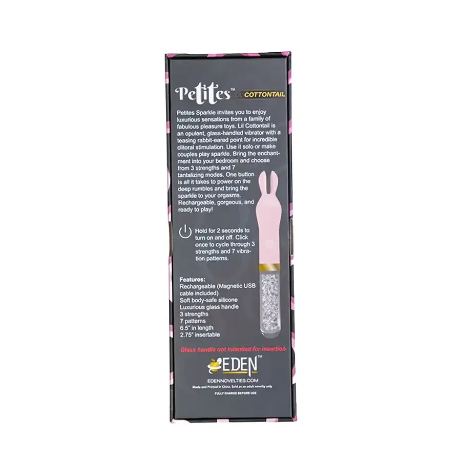 Вибратор Petites Lil’ Cottontail Vibrator - Pink Львов - изображение 8