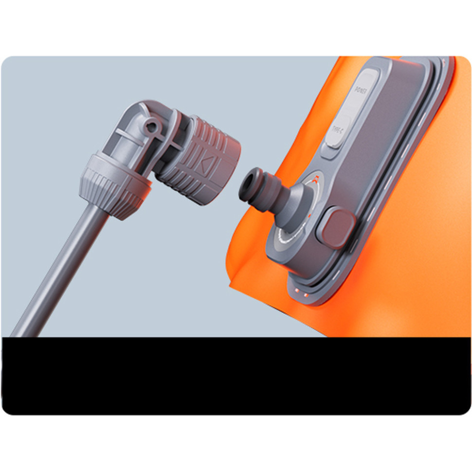 Душ із ємністю для води та насосом Flextail Tiny Shower Bucket 20 л Жовтогарячий Вінниця - фото 3