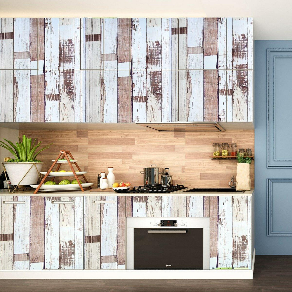 Самоклеющаяся пленка 0,45х10м х 0,07мм Морковная SW-00001266 Днепр - изображение 6