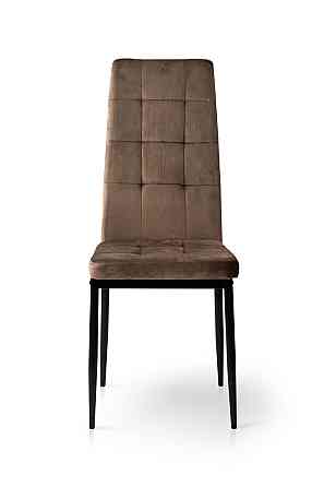 Стілець Айс, чорний/велюр тобакко Київ