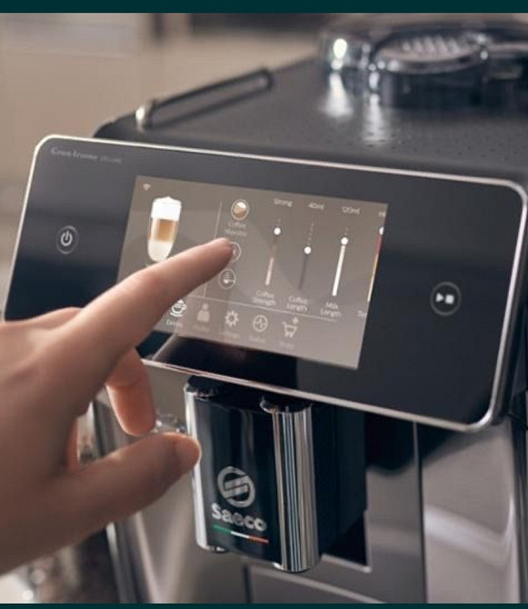 Кавомашина автоматична: Saeco GranAroma Deluxe SM6680/00. Харків - фото 2