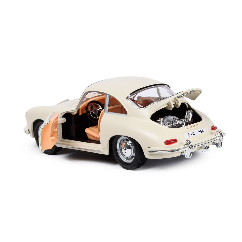Автомодель - Porsche 356B (1961) (асорті слонова кістка, червоний, 1:24) Днепр - изображение 11