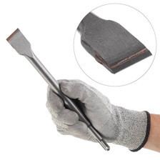 Зубило по бетону, каменю SDS-plus 25*250*14 мм з переможною напайкою Мукачево - фото 1