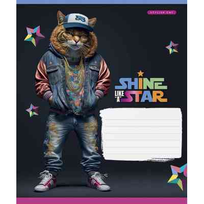 Зошит Школярик Dance star 18 аркушів лінія (018-3276L) Вінниця