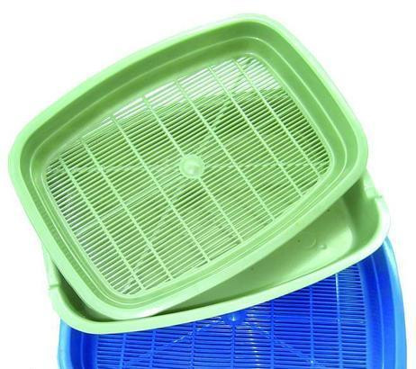 Туалет-лоток глянцевый для кошек Витан 37*27*6 см Винница - изображение 1