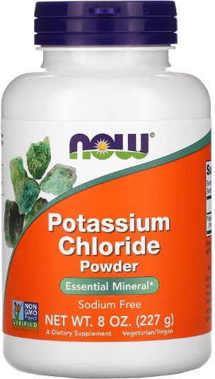 Хлорид калію NOW Potassium Chloride Powder - 227g Київ - фото 1