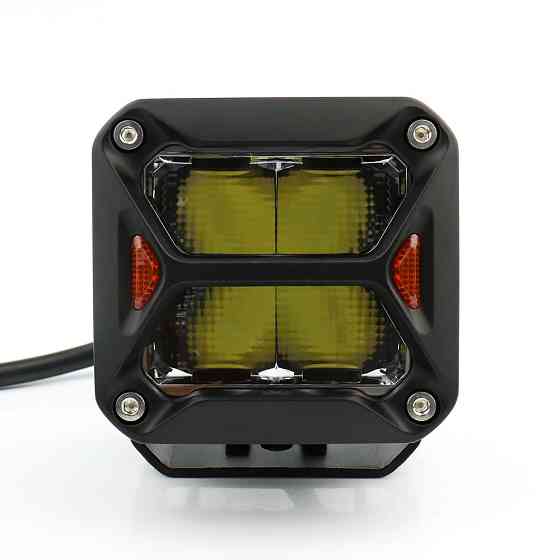 Світлодіодна фара StarLight SL-W0320S квадратна, дальнє світло WHITE + DRL 20W 1800Lm 5700K 12/24V Харків