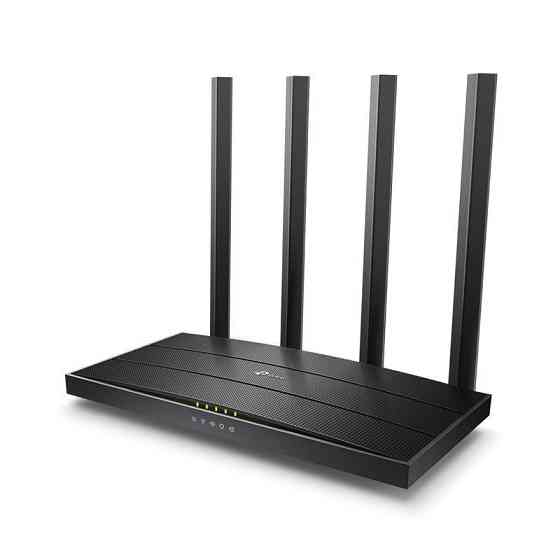 Бездротовий маршрутизатор TP-Link ARCHER A6 (AC1200, 4хGE LAN, 1хGE WAN, MU-MIMO, 4 антени) Зовнішній адаптер Харьков