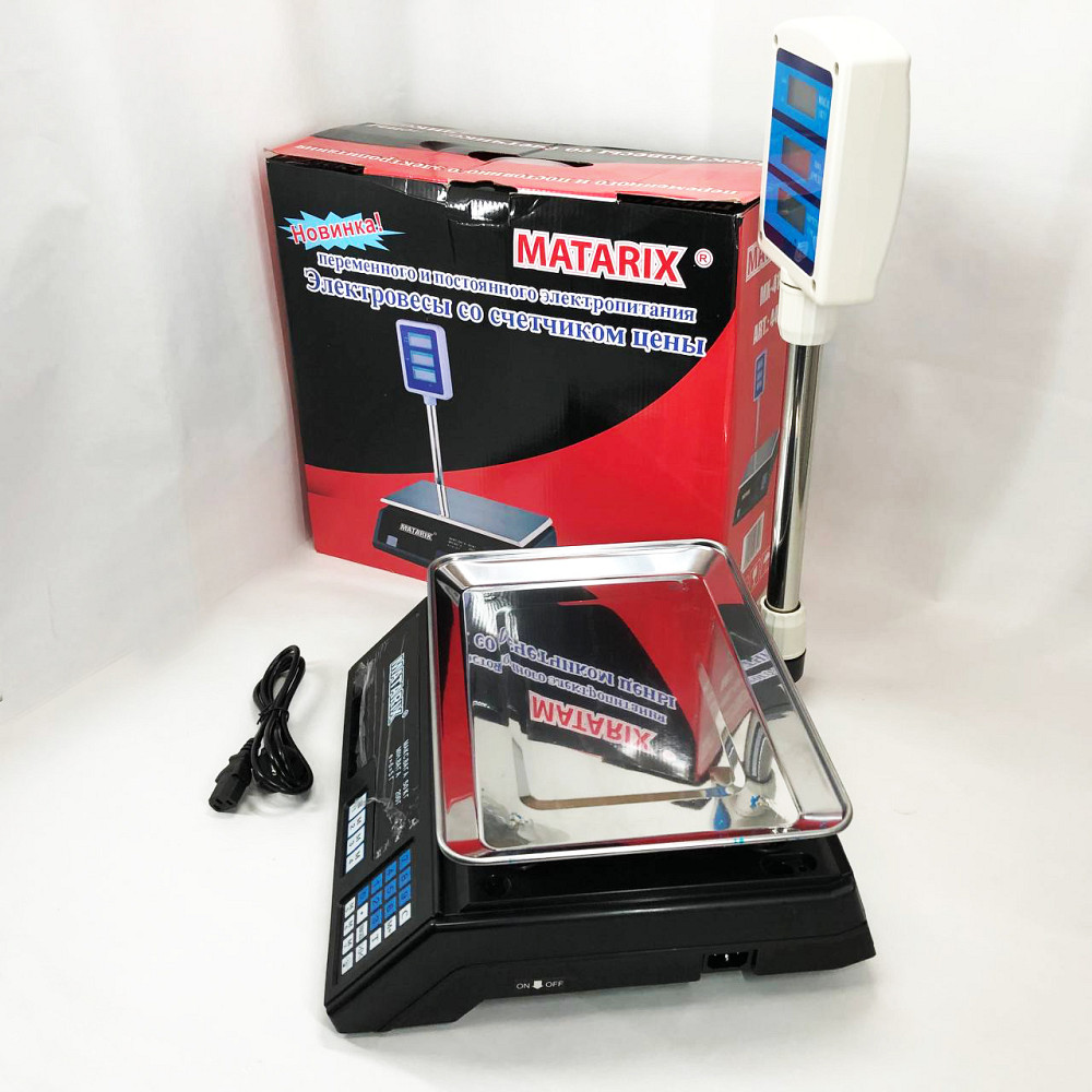 Весы торговые электрические, Электронные весы продавца торговые для взвешивания IX-75 Львов - изображение 9