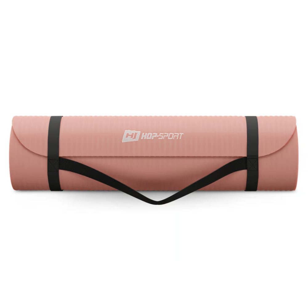 Колрик для йоги Hop-Sport HS-NB010GM NBR 1см персиковый Киев - изображение 3