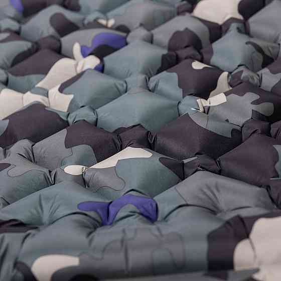 Надувний туристичний матрас для палатки 190х55 см Хаки Київ