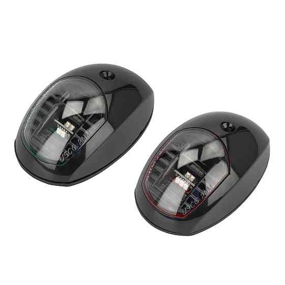 Пара навігаційних вогнів C91106PB-B LED чорний корпус Черкаси