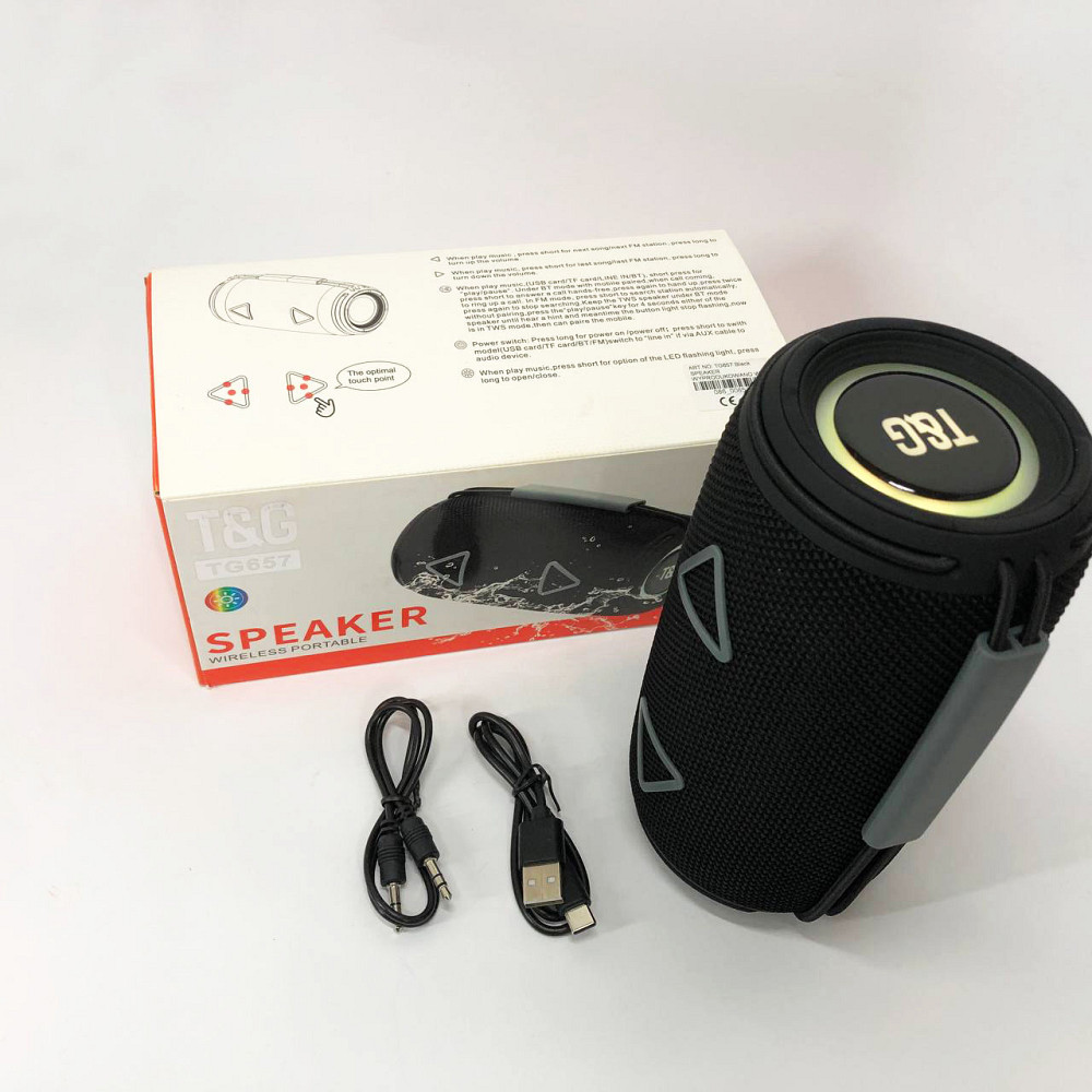 Портативна колонка portable wireless speaker TG657, Bluetooth колонка радіо на ремені LZ-80 Івано-Франківськ - фото 8