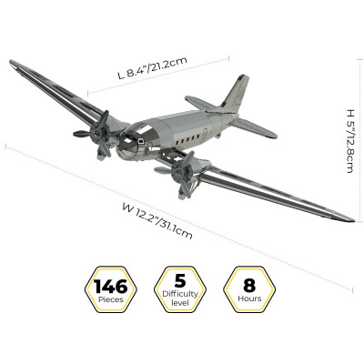 Конструктор Metal Time колекційна модель Remarkable Douglas (MT057) Вінниця - фото 2