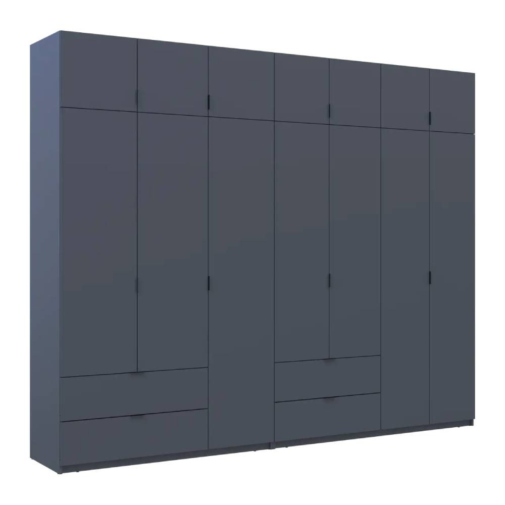 Шкаф для одежды Doros Лукас Графит 3+4 ДСП 295х50х240 DRS-011697 (42005125) Львов - изображение 6