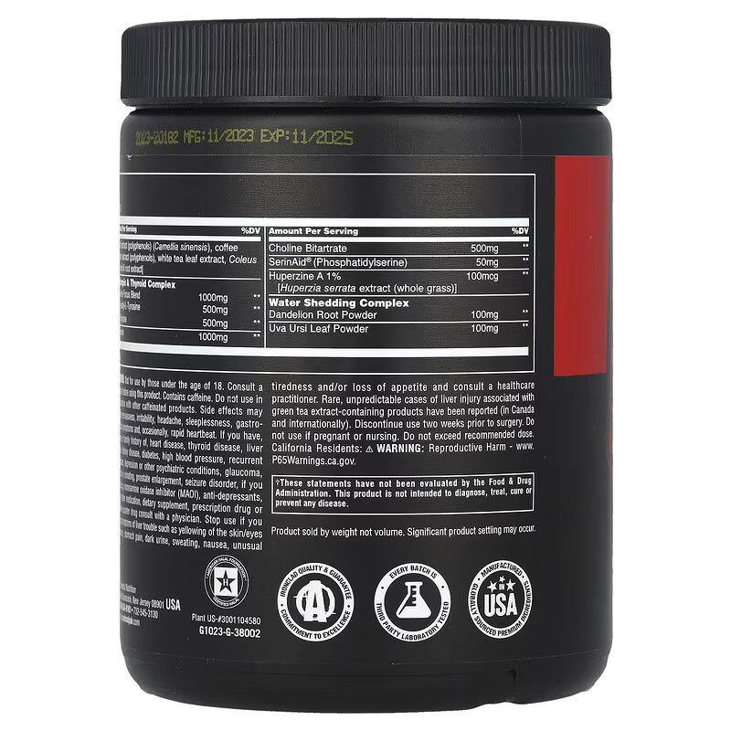Жиросжигатель Universal Nutrition Animal, Advanced Cuts® Powder, Orange Mango, 267 g Луцк - изображение 3