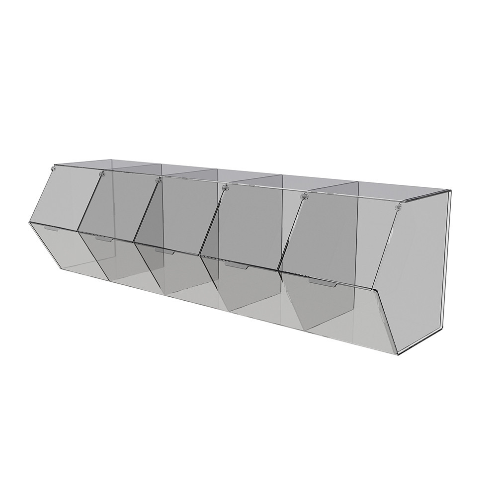 Диспенсер EKOSTAR для мармеладов, снеков, орехов 5 ячеек Киев - изображение 2