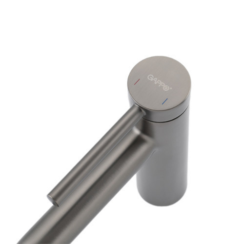 Змішувач для раковини Gappo G1006-9 графіт Київ - фото 6