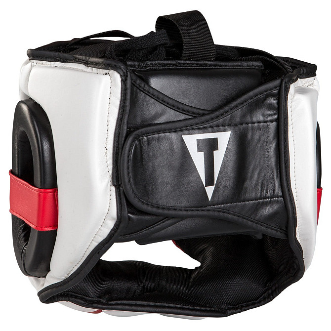 Боксерський шолом TITLE MMA Command Full Black/Red/White M (капа в комплекті) Каменское - изображение 4