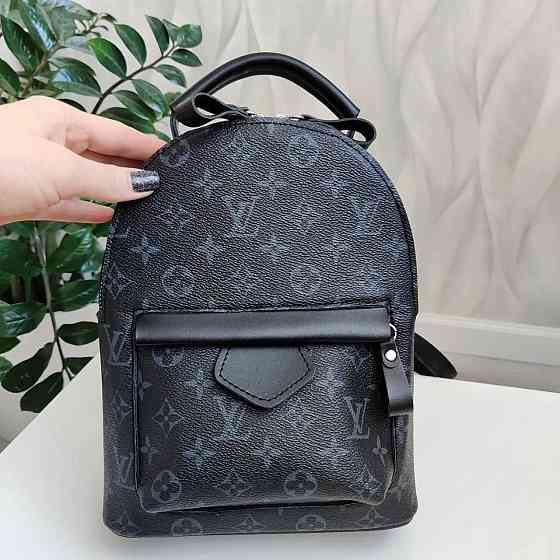 Жіночий рюкзак класичний брендовий. Жіночий маленький брендовий рюкзак Чорний 816 Київ