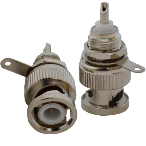 Штекер BNC монтажний (RG-58), латунь Полтава - фото 1