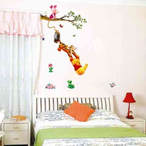 Вінілова наклейка "Вінні Пух" - 33*60см Київ