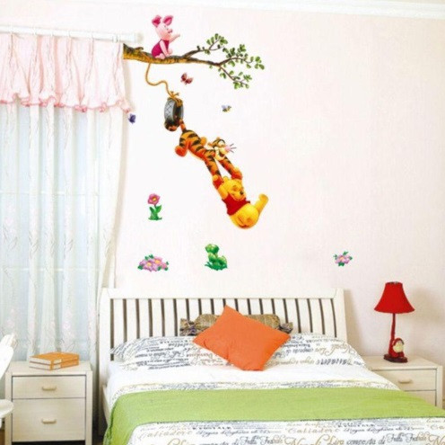 Вінілова наклейка "Вінні Пух" - 33*60см Київ - фото 3