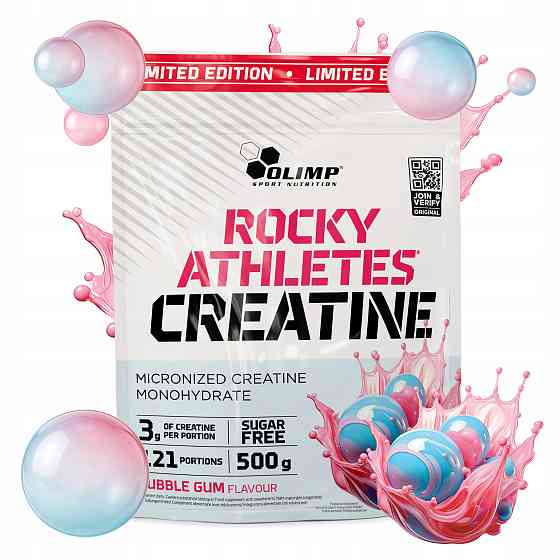 Креатин Olimp Rocky Athletes Creatine 500 г, Bubble gum Луцк