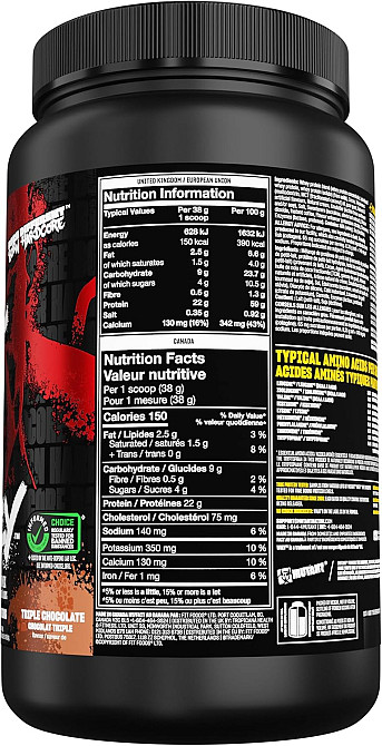Mutant Whey 908g Core Series NEW (Triple Chocolate) Луцьк - фото 2