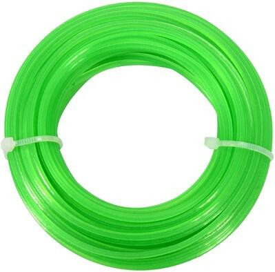 Леска мотокосы Ø2, см, 15 метров (звезда, зеленая) Мукачево - изображение 1