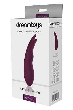 Вибратор для клитора и сосков Dream Toys Essentials Fluttering Stimulator, фиолетовый Sex Aura Киев