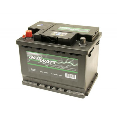 Акумулятор автомобільний GigaWatt 60А (0185756027) Вінниця - фото 2
