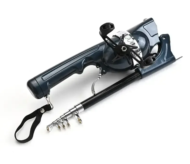 Удочка спиннинг складная телескопическая / Мини спиннинг для рыбалки Коломия - фото 5