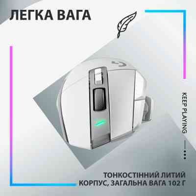 Мишка Logitech G502 X Lightspeed Wireless White (910-006189) Вінниця