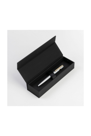 Кулькова ручка Hugo Boss Gear Pinstripe Silver/Gold Ровно