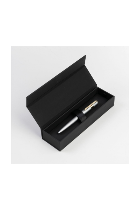 Кулькова ручка Hugo Boss Gear Pinstripe Silver/Gold Рівне - фото 2