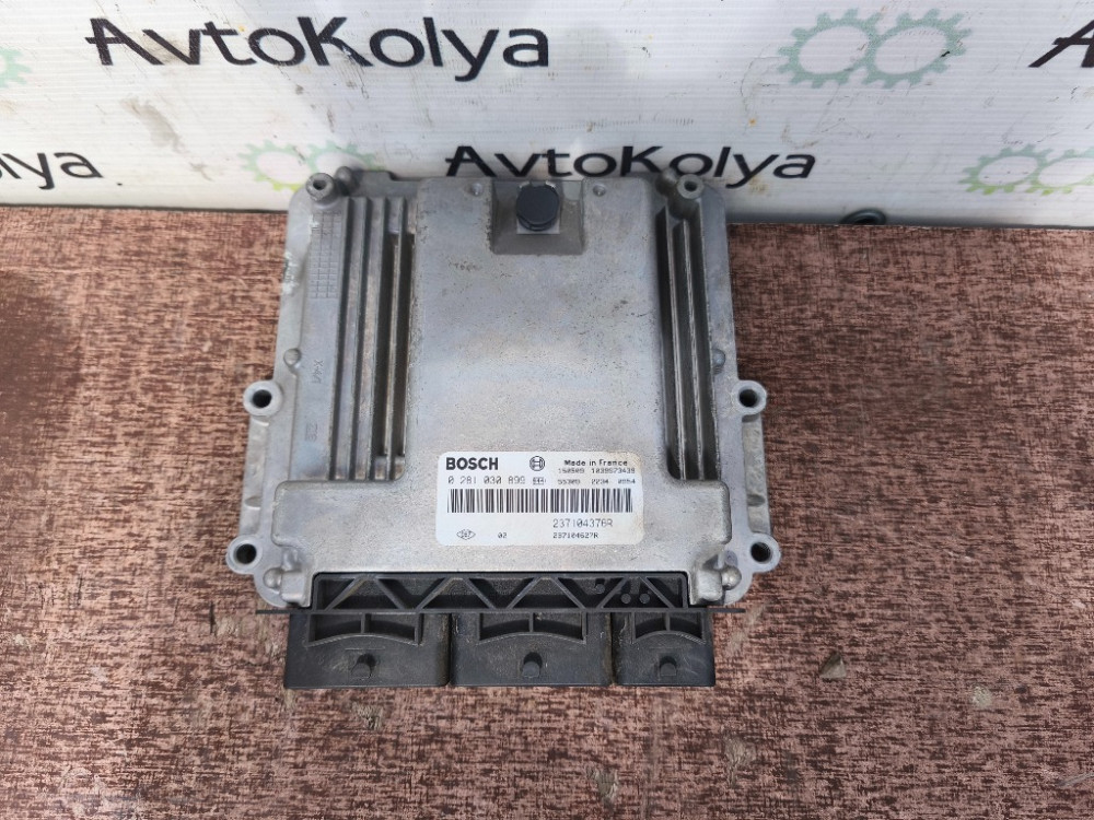 Блок керування двигуном Renault Kangoo 1.5 dci 2008-2021 (237104627R) Ковель - изображение 1