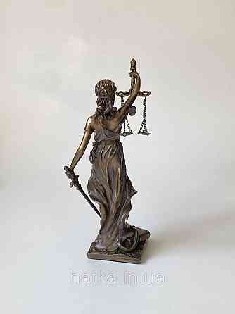 Статуэтка Veronese Фемида богиня правосудия символ справедливости 29см полистоун с бронзовым покрытием 71832A4 Киев